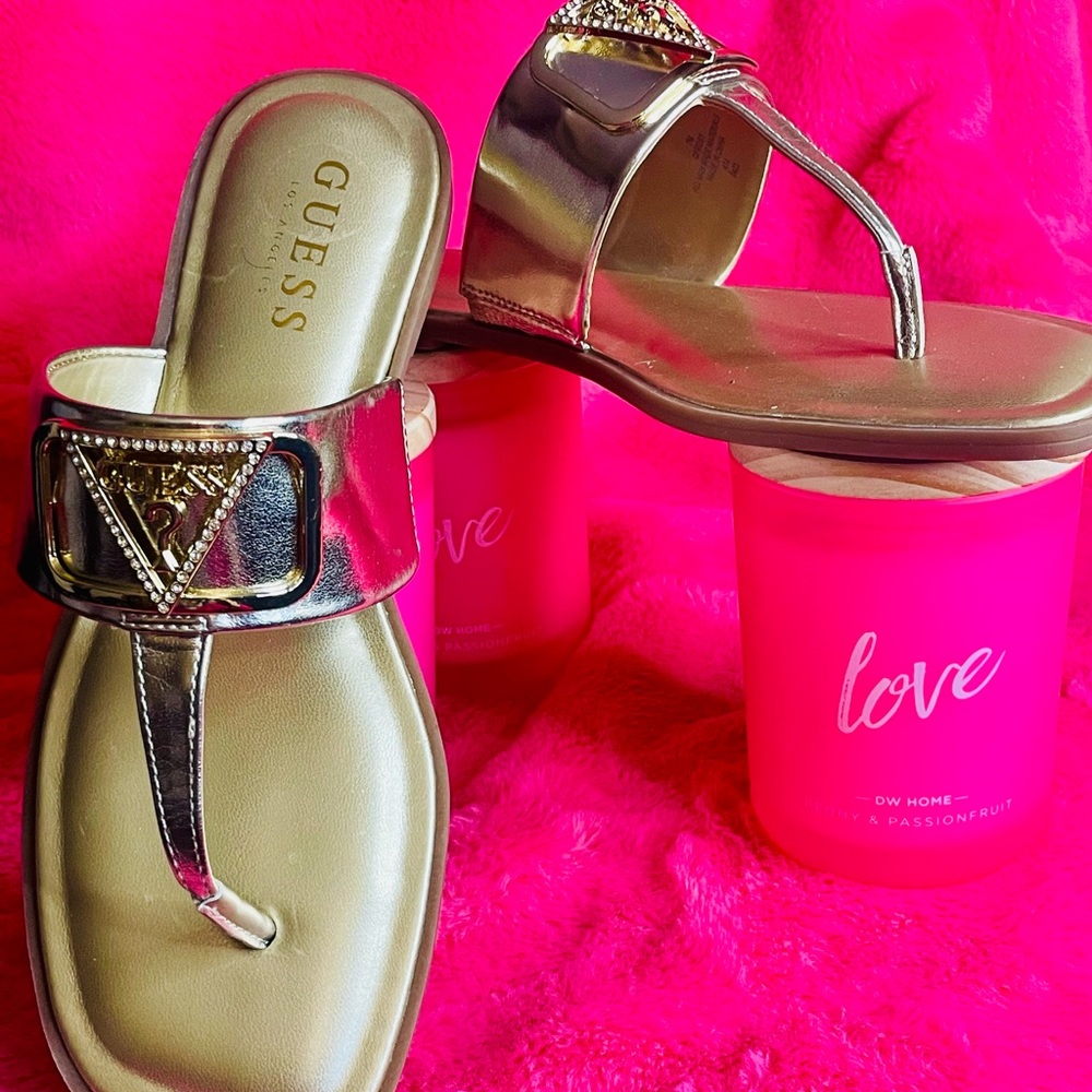 Perfect flats for all day and all night fun gold and silver